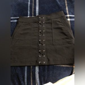 mini skirt from Express, color Black worn 1 time.